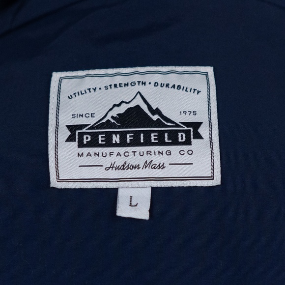 Penfield Blue Long Sleeve L Windbreaker - Picture 8 of 8